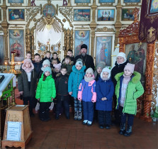 Посетили храм Николая Чудотворца.